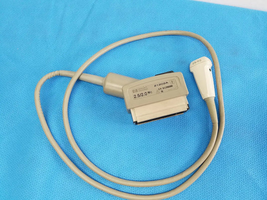 Reuse Medical HP HEWLETT PACKARD 21202A Ultrasound Probe 2.5/2.0 MHz Medical Equipment, second-hand product photo 1