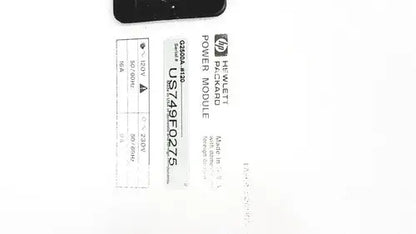 Hp pavilion power module laser with black casing and white labeling for laser power output 50/60hz applications