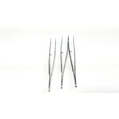 Reuse Medical Hu-Friedy DPU17 Dressing Plier U17 Utility Pick-up Curved Serrated Surgical & Orthopedic Instruments, second-hand product photo 1