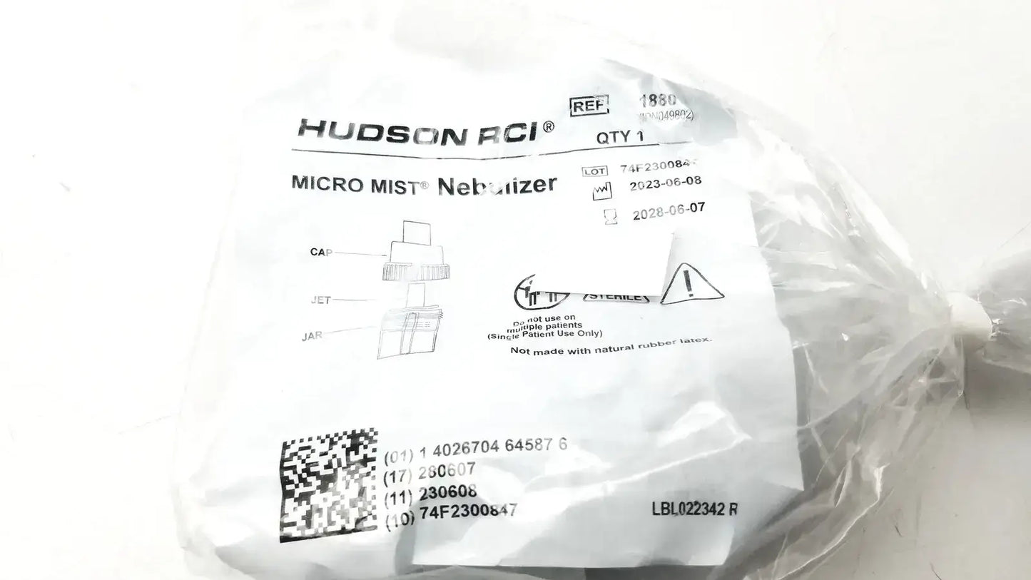 Hudson RCI 1880 Micro Mist Nebuliizer, Lot Of 5 Nebulizer, second-hand product photo 2