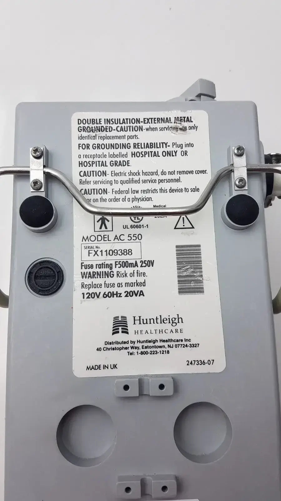 Huntleigh AC550 Flowtron Excel DVT Pump DVT Pump, second-hand product photo 12