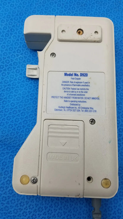 Huntleigh Dopplex D920 Handheld Doppler With Probe Handheld Doppler System, second-hand product photo 5