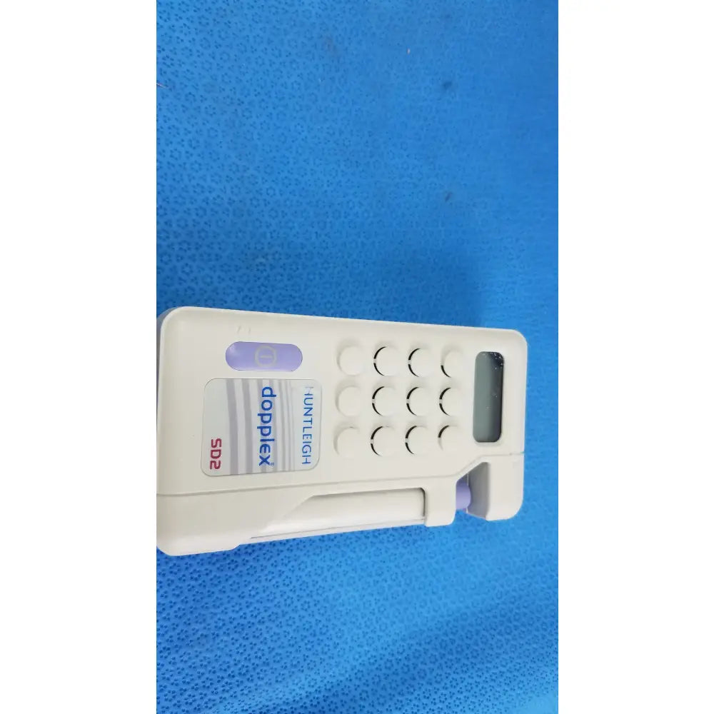 Huntleigh Dopplex SD2 Prenatal Heart Rate Monitor With Accessories and Bag Prenatal Heart Rate Monitor, second-hand product photo 5
