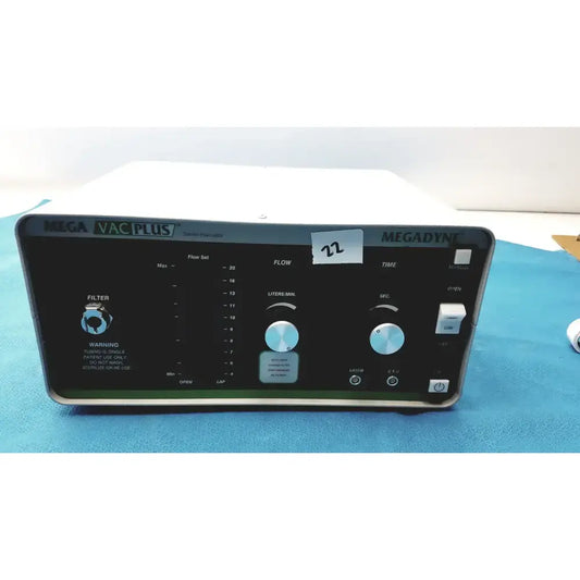 I.C Medical MegaDyne MegaVac Plus Smoke Evacuator with Charcoal Filter Unit Smoke Evacuator, second-hand product photo 1