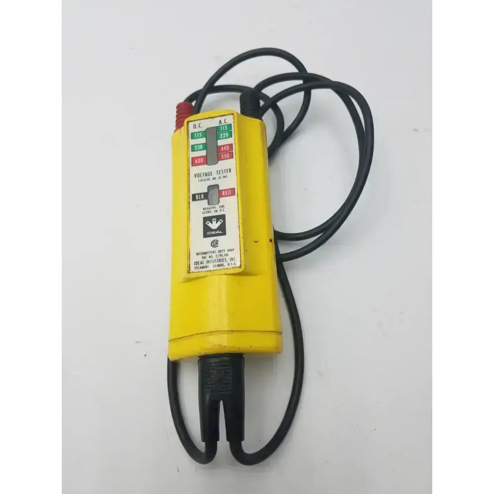 Ideal 600V AC/DC Voltage Tester Model 61-065 Voltage Tester, second-hand product photo 1