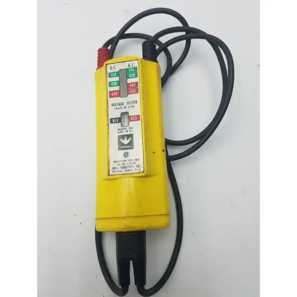 Ideal 600V AC/DC Voltage Tester Model 61-065 Voltage Tester, second-hand product photo 4