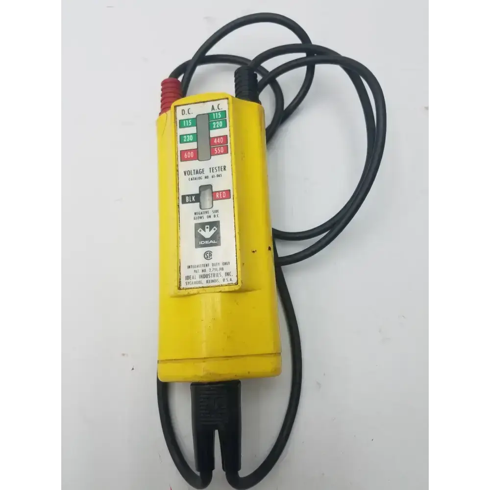 Ideal 600V AC/DC Voltage Tester Model 61-065 Voltage Tester, second-hand product photo 4