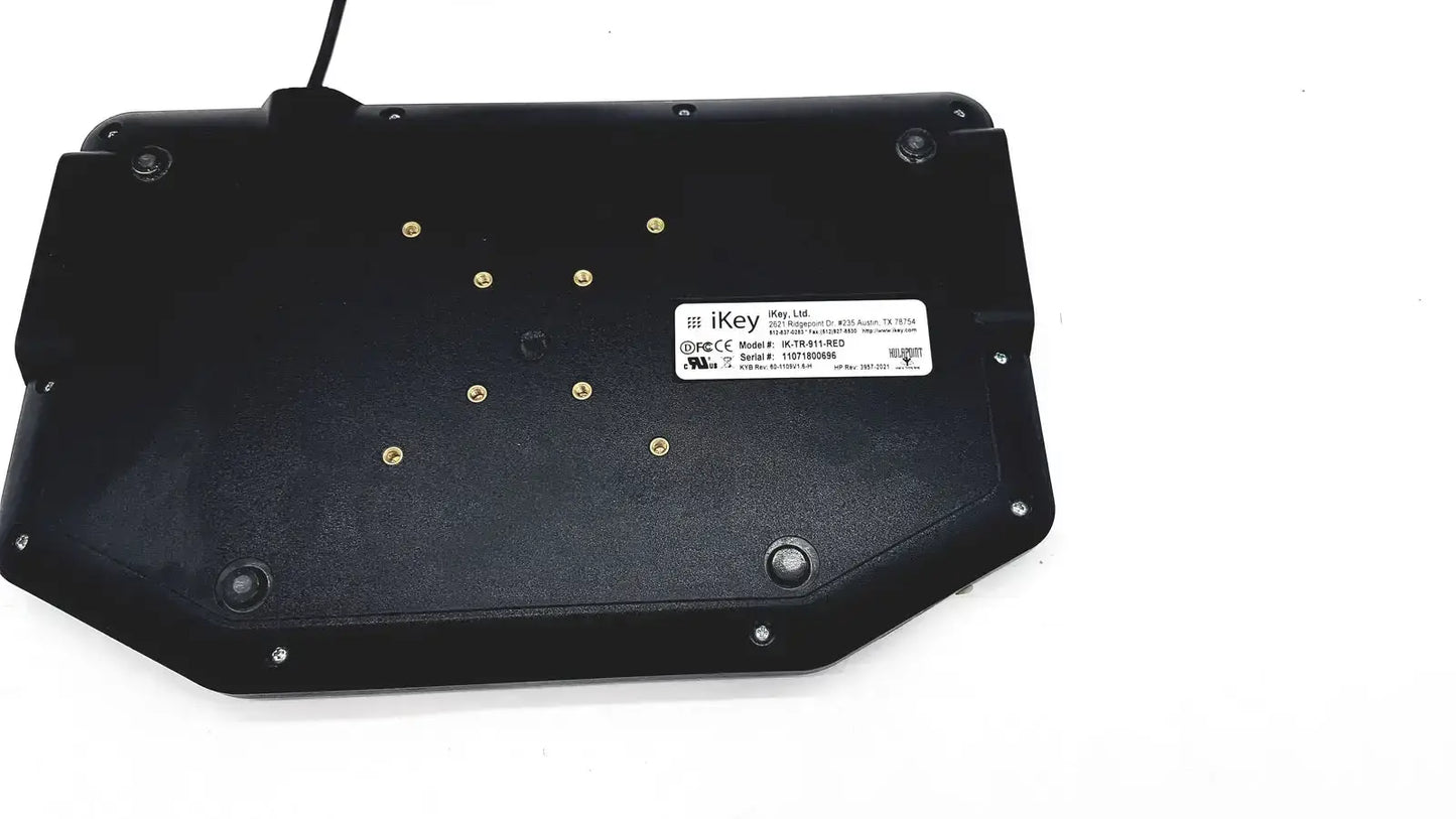 iKey IK-TR-911-RED USB Rugged Keyboard Keyboard, as-is (for parts) product photo 5