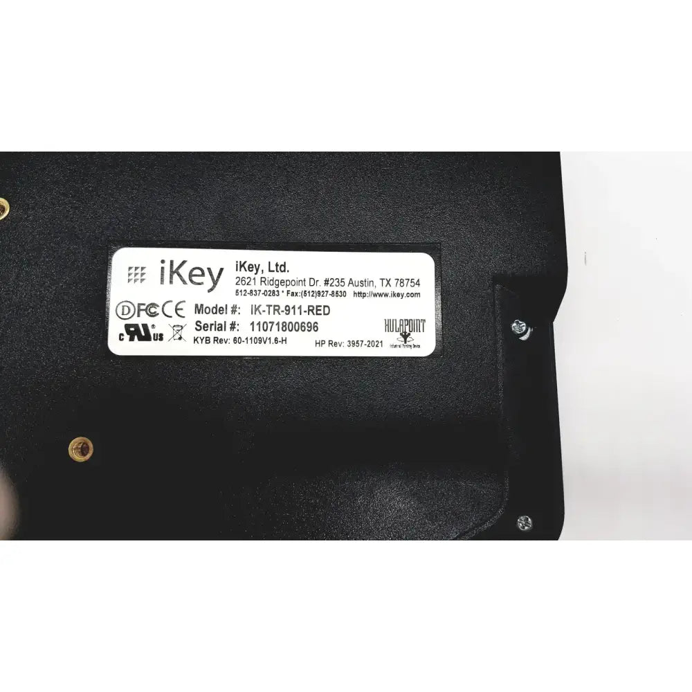 iKey IK-TR-911-RED USB Rugged Keyboard Keyboard, second-hand product photo 6
