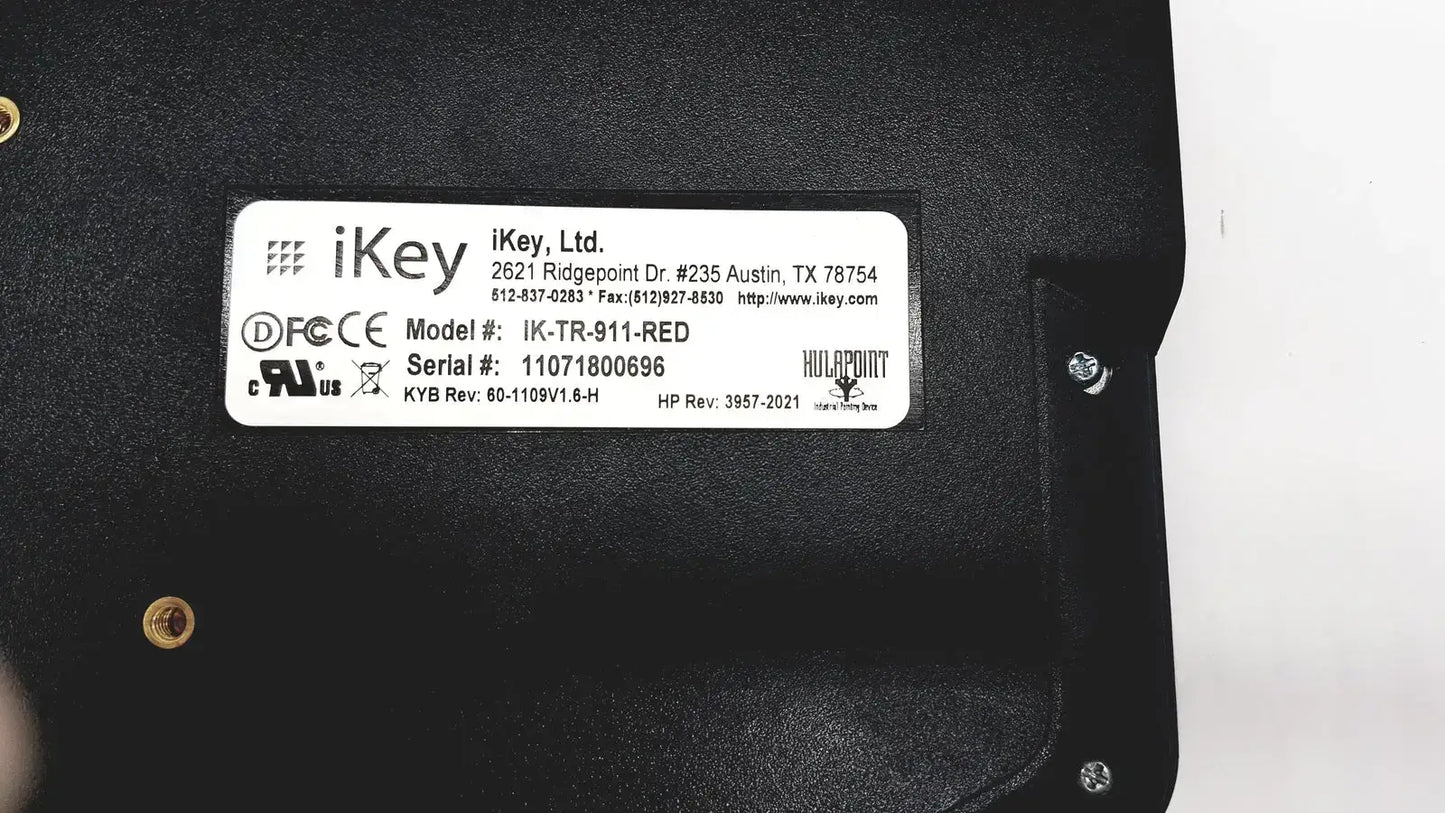 iKey IK-TR-911-RED USB Rugged Keyboard Keyboard, second-hand product photo 6