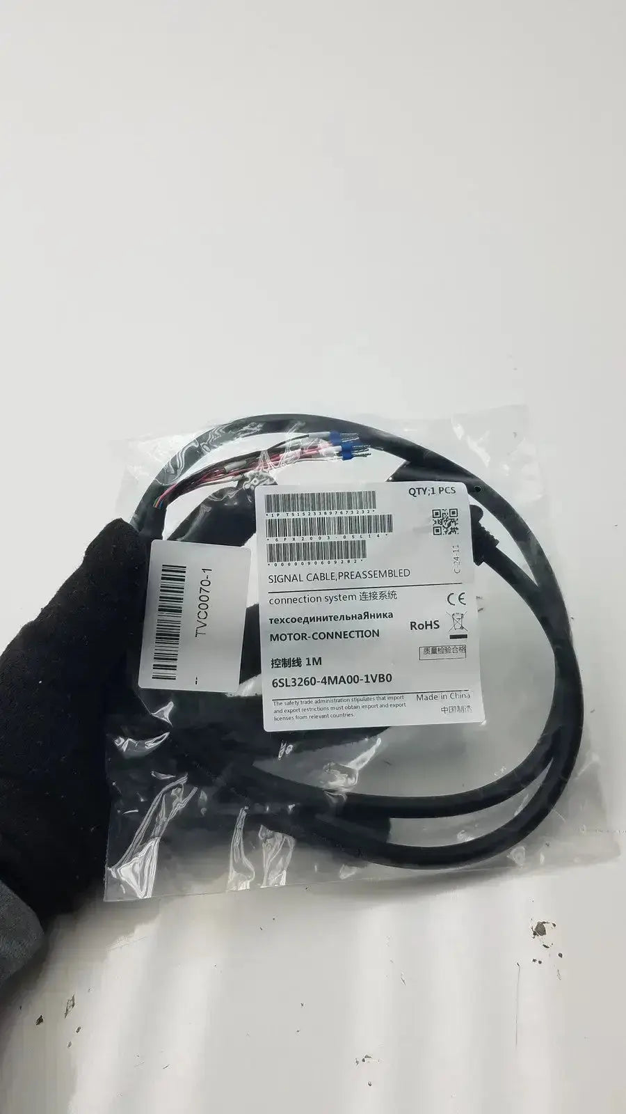 1M IM Signal Cable, Preassembled Motor Connection 6SL3260-4MA00-1VB0 Signal Cable, new product photo 6