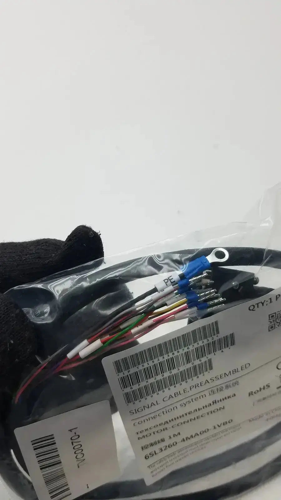 1M IM Signal Cable, Preassembled Motor Connection 6SL3260-4MA00-1VB0 Signal Cable, second-hand product photo 2