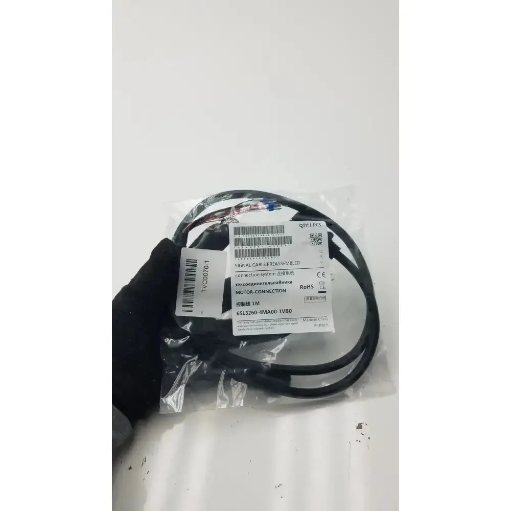 1M IM Signal Cable, Preassembled Motor Connection 6SL3260-4MA00-1VB0 Signal Cable, second-hand product photo 6