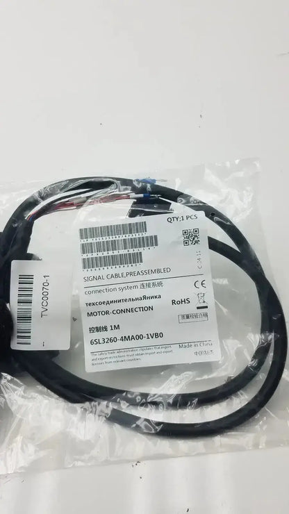 1M IM Signal Cable, Preassembled Motor Connection 6SL3260-4MA00-1VB0 Signal Cable, second-hand product photo 1