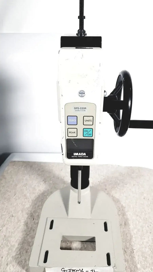 Imada Digital Force Gauge NASA DPS-220R With Stand Digital Force Gauge, second-hand product photo 1