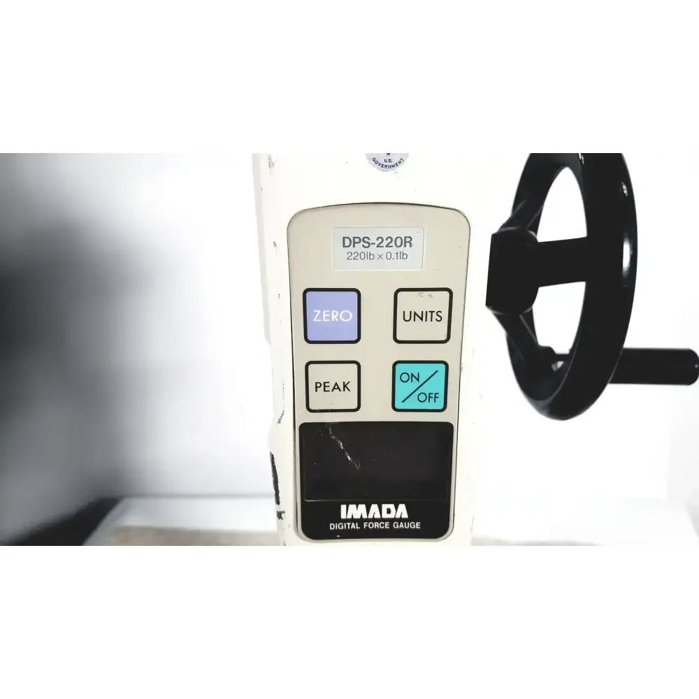 Imada Digital Force Gauge NASA DPS-220R With Stand Digital Force Gauge, second-hand product photo 2