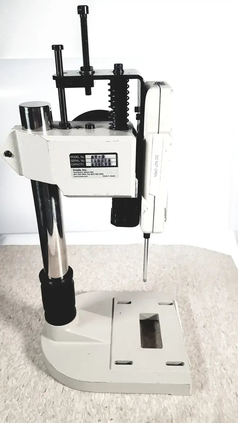 Imada Digital Force Gauge NASA DPS-220R With Stand Digital Force Gauge, second-hand product photo 7