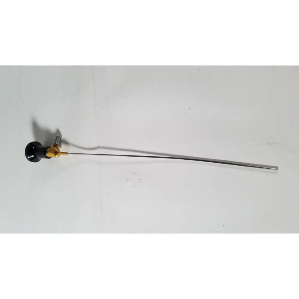 Imagyn microlap ml-gold cystoscope black and gold medical endoscope with long slender metallic shaft for urology use