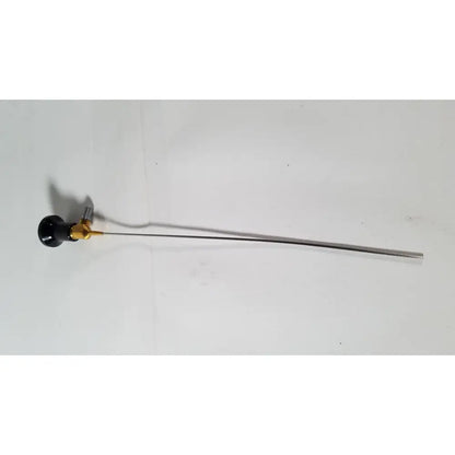 Imagyn microlap ml-gold cystoscope black and gold medical endoscope with long slender metallic shaft for urology use