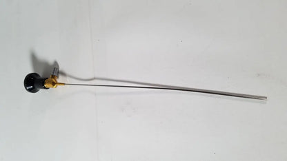 Imagyn microlap ml-gold cystoscope black and gold medical endoscope with long slender metallic shaft for urology use