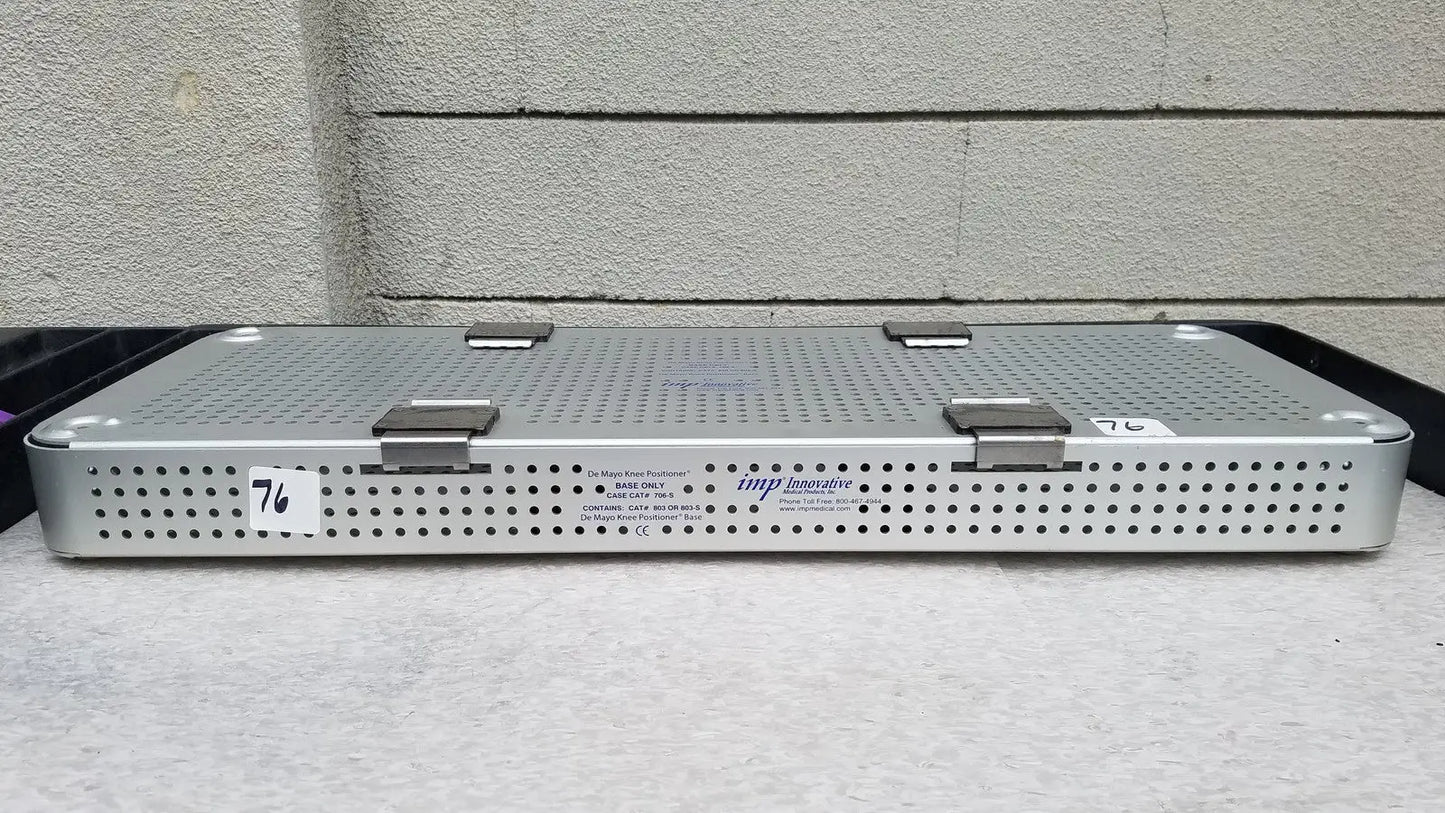 Reuse Medical IMP Innovative Medical 706-S De Mayo Knee Positioner Base Tray Surgical & Orthopedic Instruments, second-hand product photo 1
