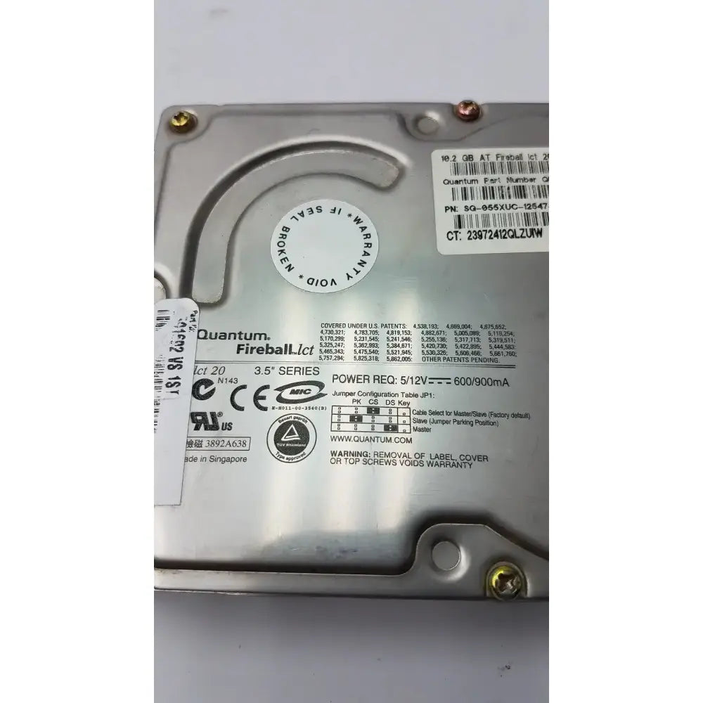 Industrial Device Hard Disk LD30A014-01-A – For Quantum BS311B7 36 System Replacement Hard Disk Drive, as-is (for parts) product photo 2