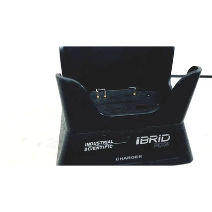 Black plastic industrial scientific mx6 ibrid handheld multi-gas monitor charger for field safety use