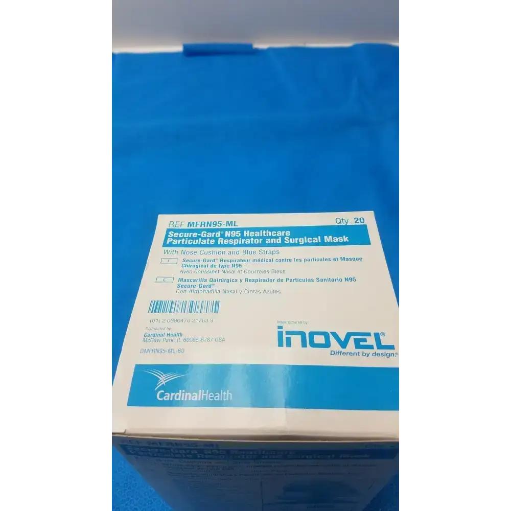 Inovel MFR N95-ML Secure-Gard N95 Healthcare Mask N95 Respirator Mask, new product photo 7