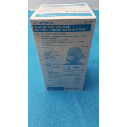 Inovel MFR N95-ML Secure-Gard N95 Healthcare Mask N95 Respirator Mask, second-hand product photo 6