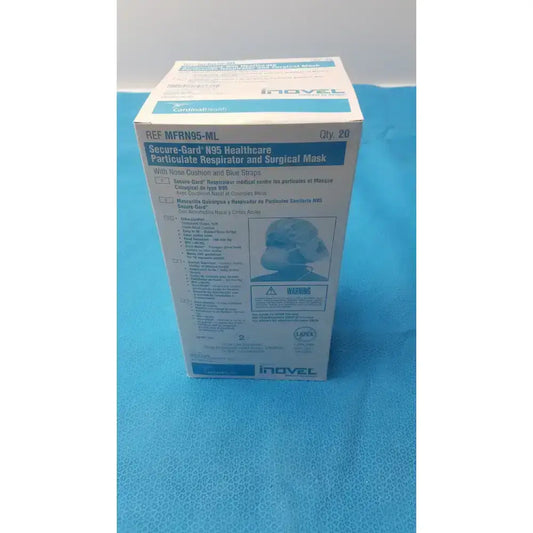 Inovel MFR N95-ML Secure-Gard N95 Healthcare Mask N95 Respirator Mask, second-hand product photo 1