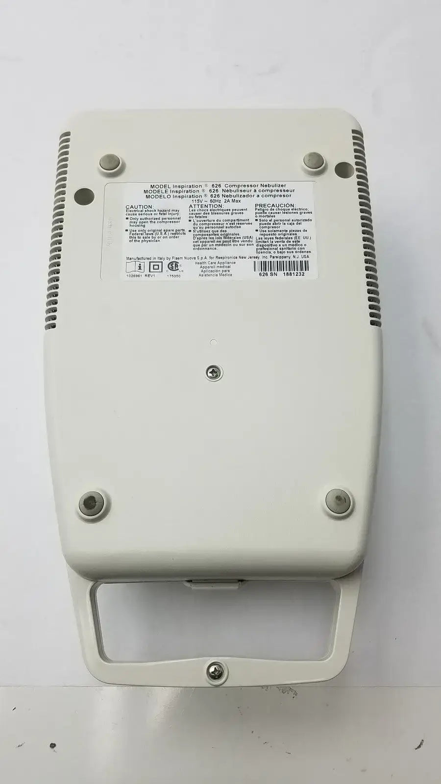 Corning Inspiiration 626 Comprresor Compressor Part, second-hand product photo 6