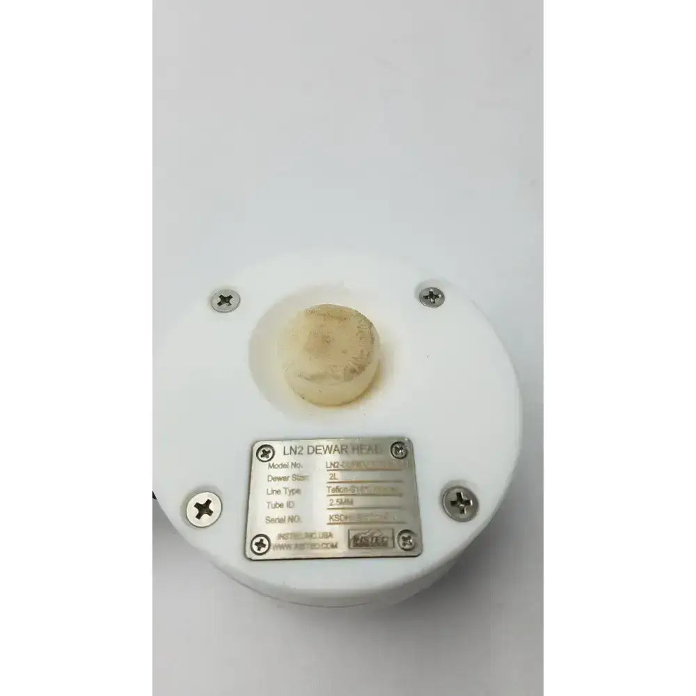Instec LN2 Dewar Head Supply Line Model No LN2-D2HID2.5TL0.6V20 LN2 Dewar Head Supply Line, as-is (for parts) product photo 3