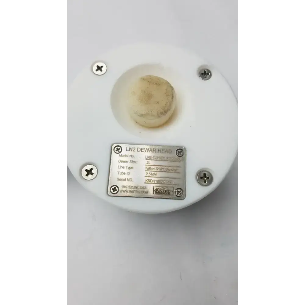 Instec LN2 Dewar Head Supply Line Model No LN2-D2HID2.5TL0.6V20 LN2 Dewar Head Supply Line, as-is (for parts) product photo 5