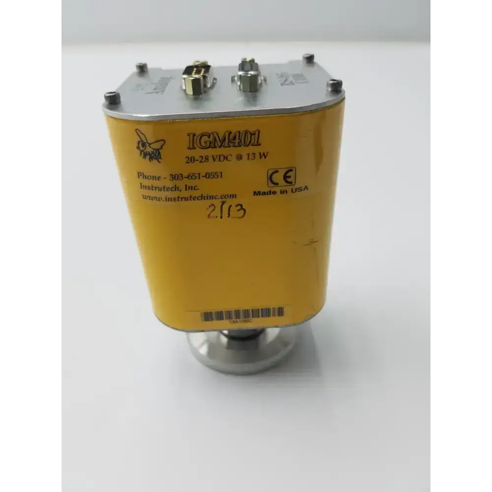 InstruTech IGM401 Vacuum Gauge Controller 20-28VDC RS-485 Vacuum Gauge Controller, as-is (for parts) product photo 7