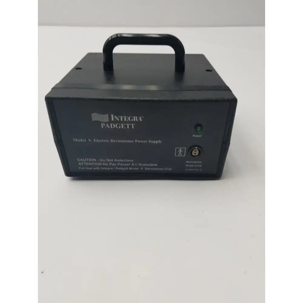 Integra Padgett Model S Electric Dermatome Power Supply Dermatome Power Supply, second-hand product photo 1