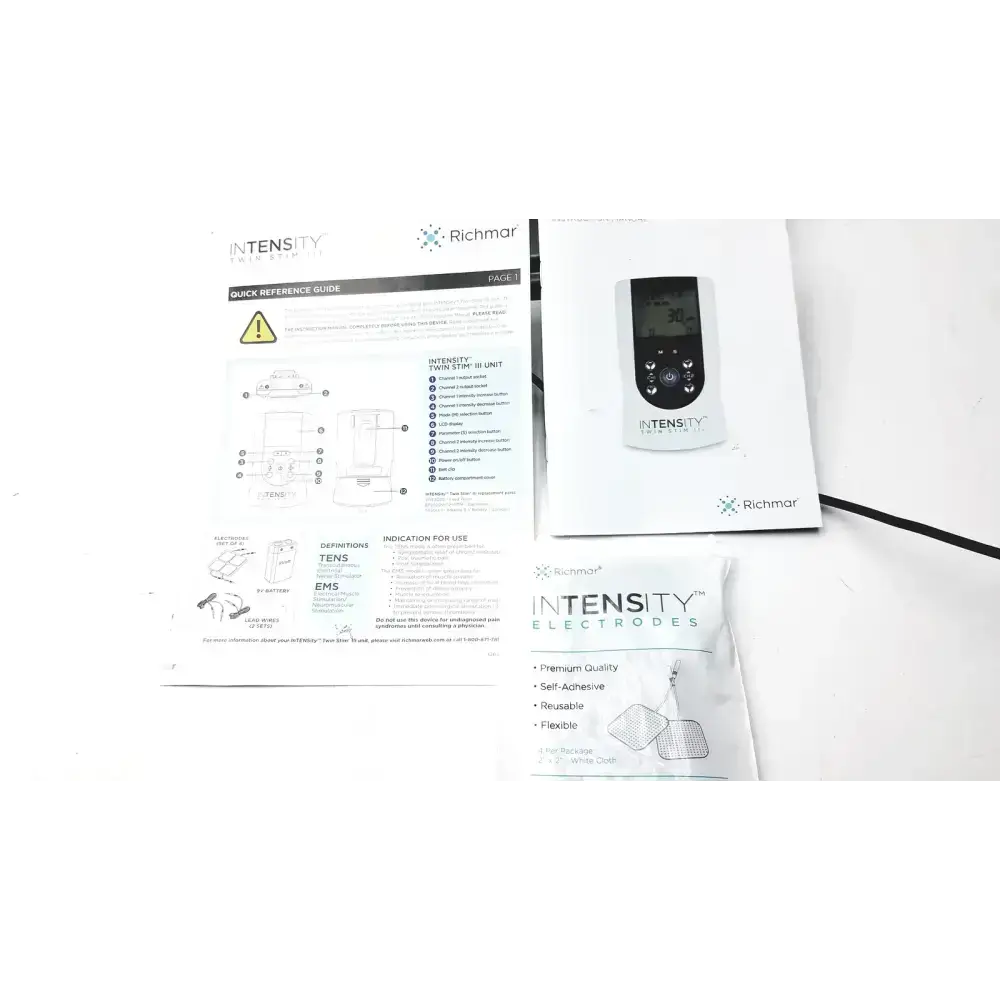 Intensity Twin Stim III TENS Unit With Extras TENS Unit, second-hand product photo 4