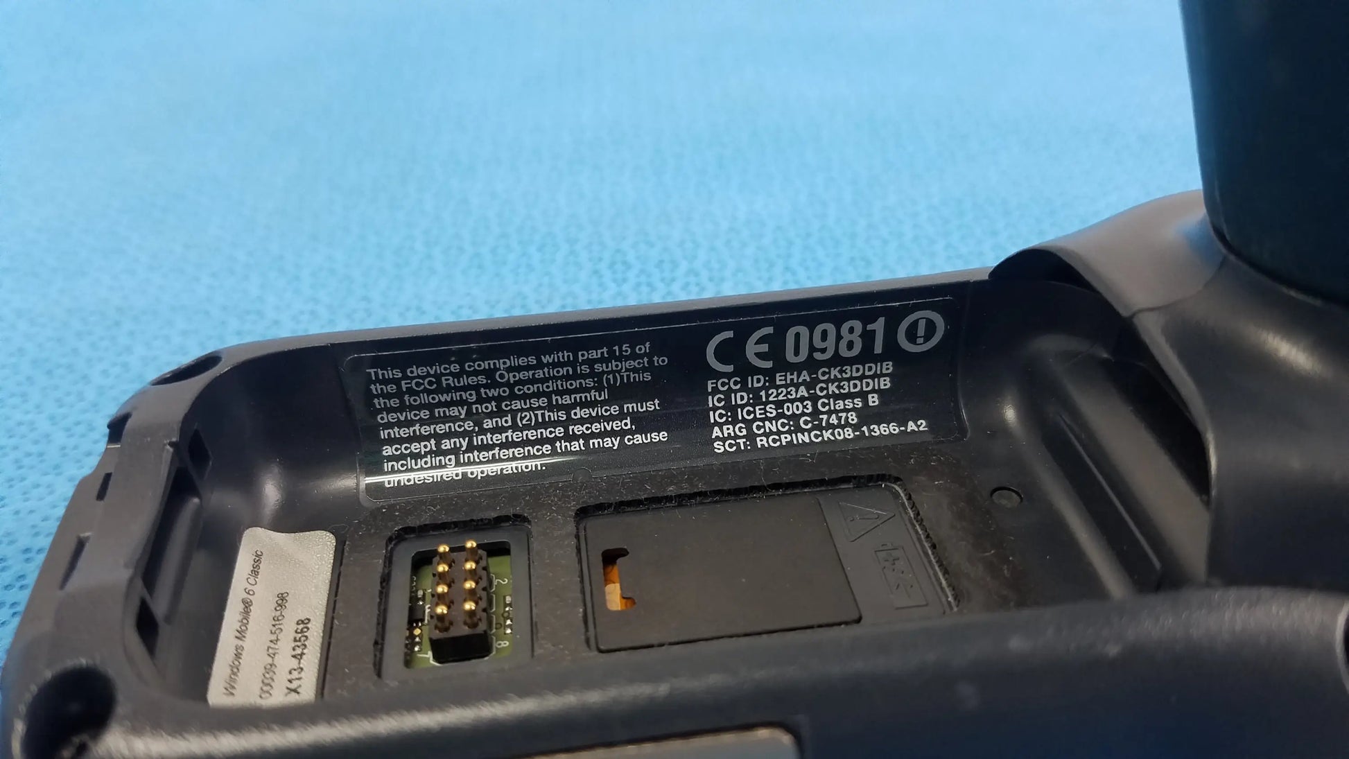 Intermec CK3B Handheld Wireless Barcode Scanner Handheld Wireless Barcode Scanner, as-is (for parts) product photo 12