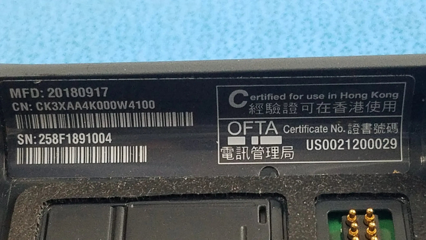 Intermec CK3X Handheld Wireless Barcode Scanner Handheld Wireless Barcode Scanner, as-is (for parts) product photo 10