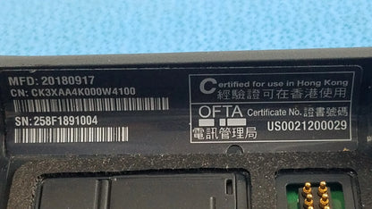 Intermec CK3X Handheld Wireless Barcode Scanner Handheld Wireless Barcode Scanner, as-is (for parts) product photo 10