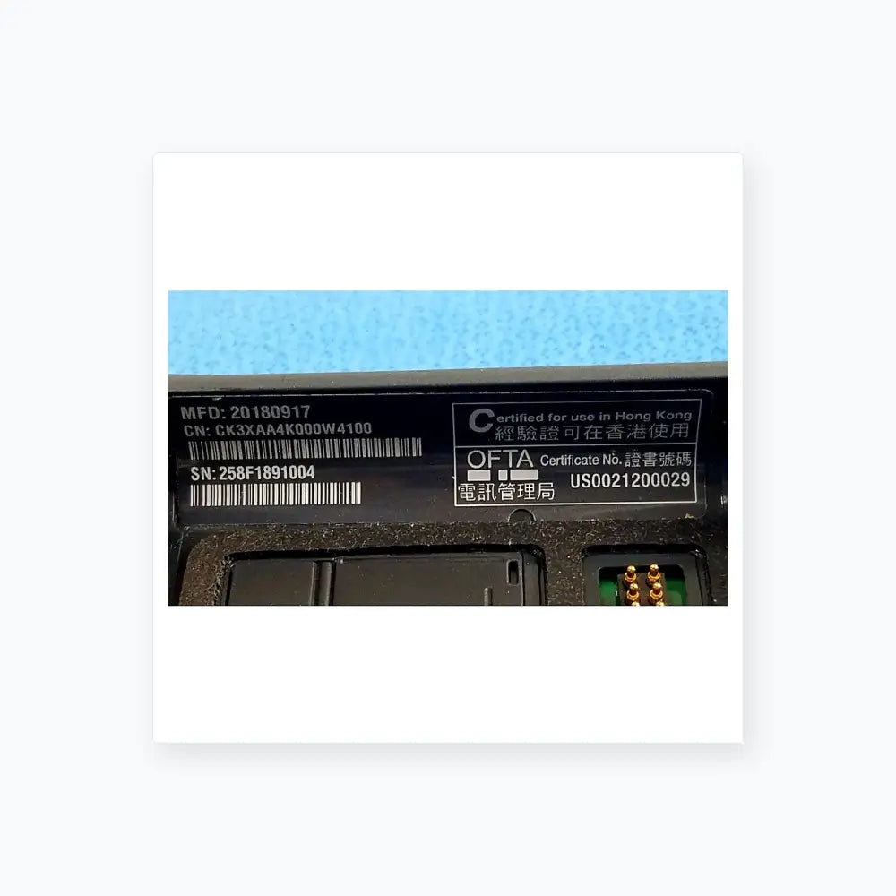 Intermec CK3X Handheld Wireless Barcode Scanner Handheld Wireless Barcode Scanner, as-is (for parts) product photo 10
