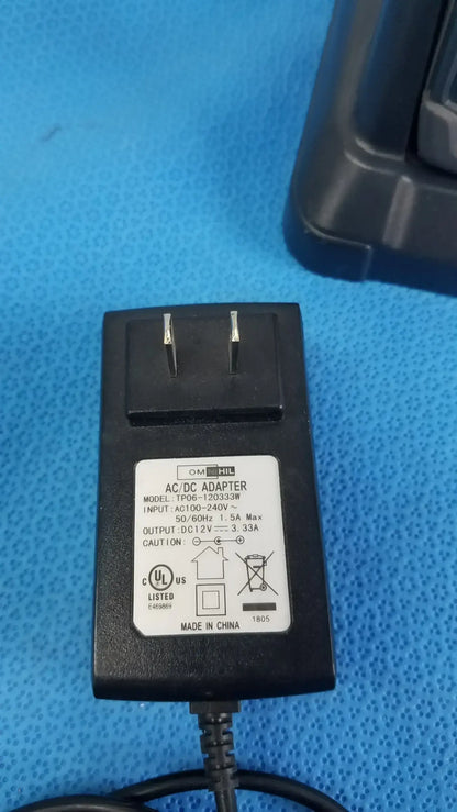Intermec CK3X Wireless Barcode Scanner With AD20 Charging Base and Omnihil AC/DC Adapter Handheld Wireless Barcode Scanner, second-hand product photo 8