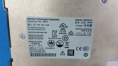 Intermec CK3X Wireless Barcode Scanner With AD20 Charging Base and Omnihil AC/DC Adapter Handheld Wireless Barcode Scanner, second-hand product photo 16