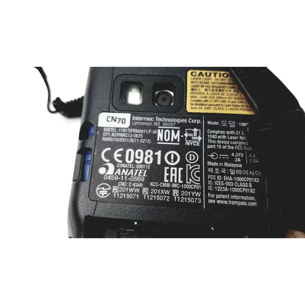 Intermec CN70 Mobile Computer Handheld Barcode Scanner With Battery Handheld Barcode Scanner, second-hand product photo 6