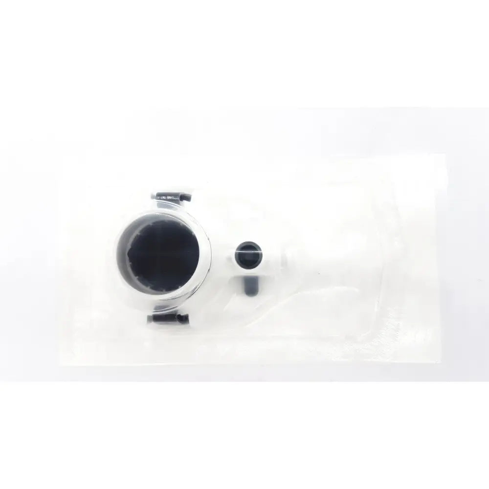 Chrome finished bicycle headset with black rubber seals and stem cap from intuitive da vinci xi universal seal product
