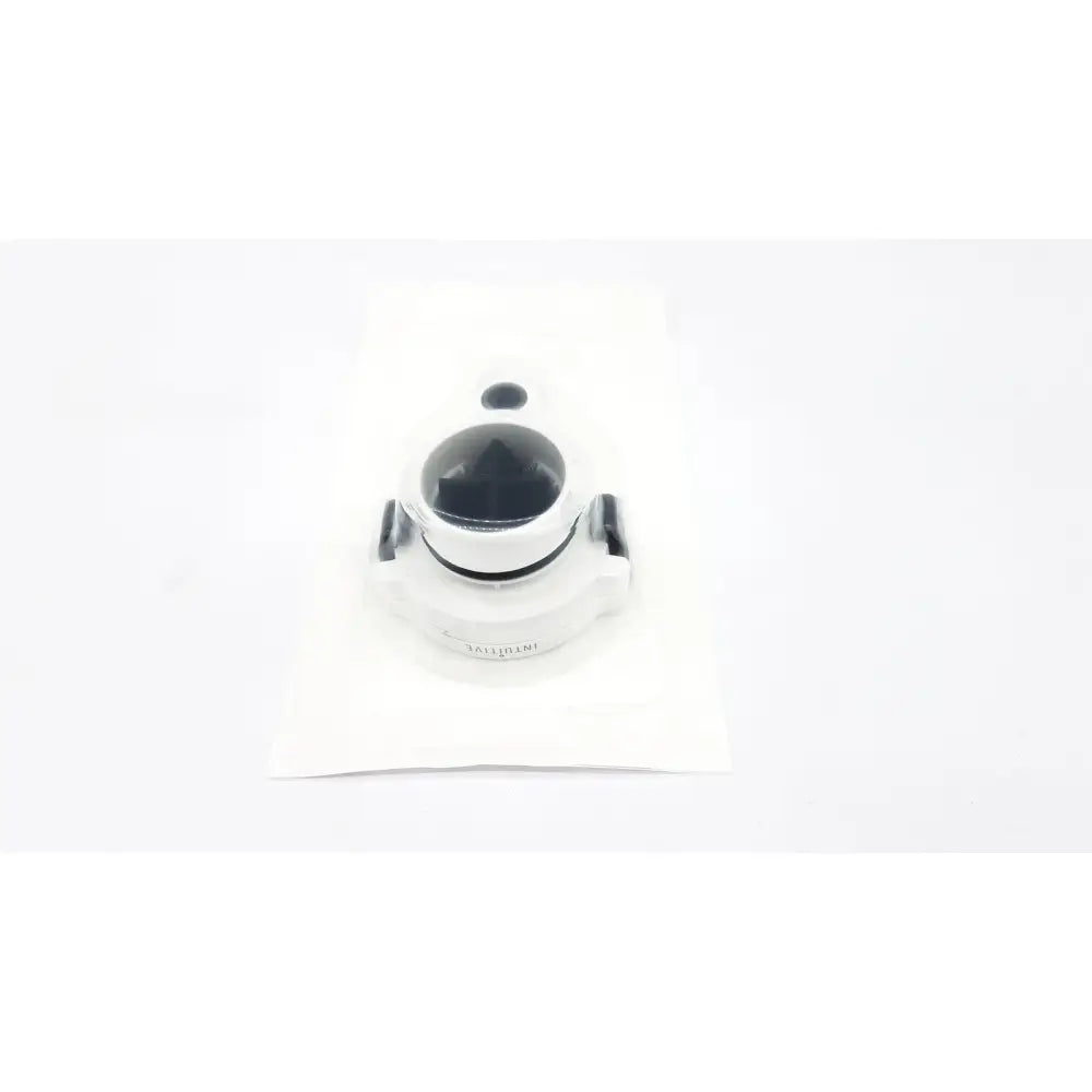 White and black satchiduo camera lens cap with glossy finish for intuitive da vinci xi universal seal 5-12mm ref 470500