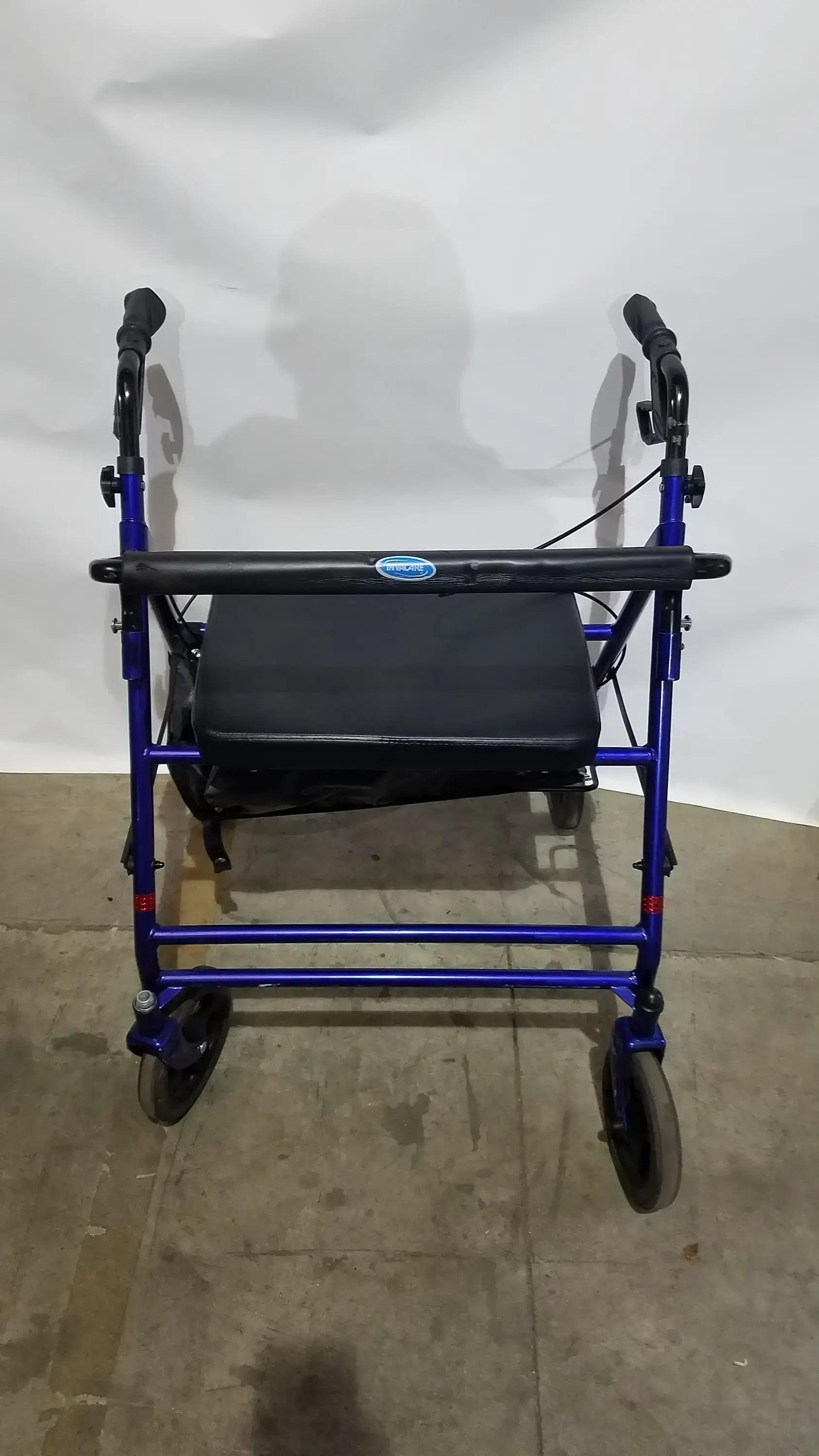 Reuse Medical Equipment Invacare 4-Wheel Rollator Walker with Seat Walkers, second-hand product photo 18