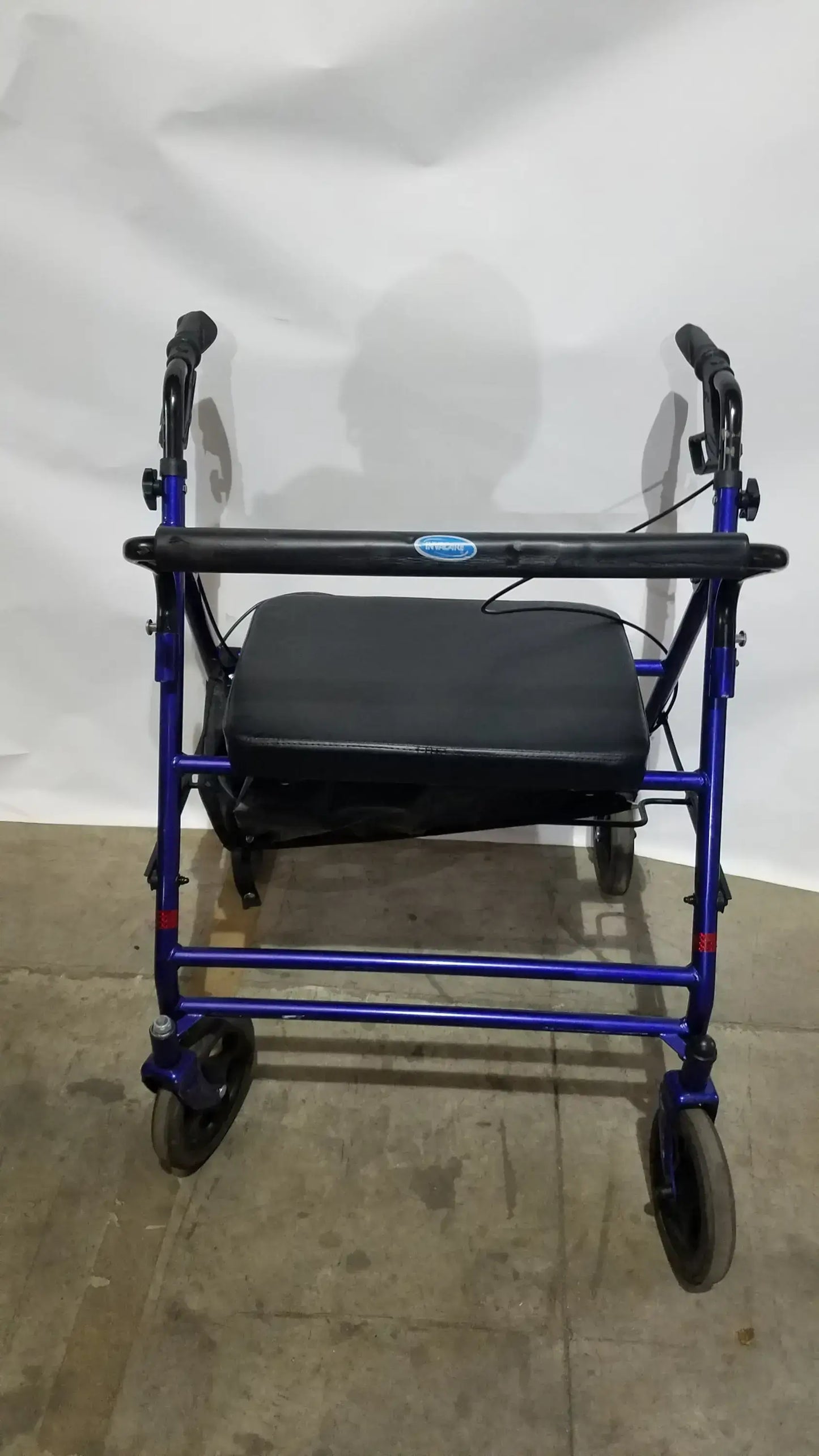 Reuse Medical Equipment Invacare 4-Wheel Rollator Walker with Seat Walkers, second-hand product photo 17