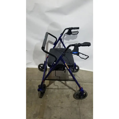 Reuse Medical Equipment Invacare 4-Wheel Rollator Walker with Seat Walkers, second-hand product photo 11