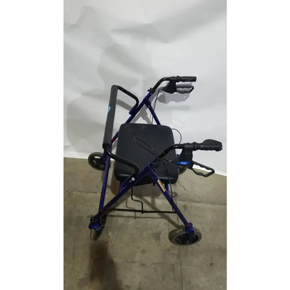 Reuse Medical Equipment Invacare 4-Wheel Rollator Walker with Seat Walkers, second-hand product photo 14