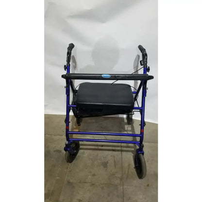 Reuse Medical Equipment Invacare 4-Wheel Rollator Walker with Seat Walkers, second-hand product photo 17
